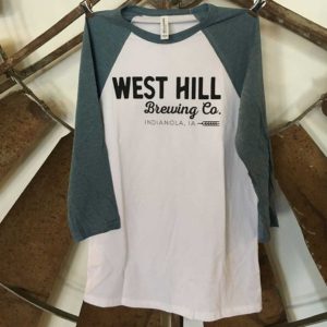 West Hill Brewing Company Baseball T-Shirt