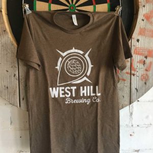 West Hill Brewing Company Classic T-Shirt Brown