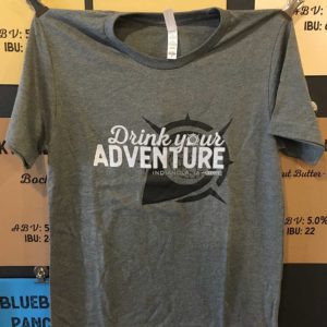 West Hill Brewing Company Drink Your Adventure T-Shirt Dark Gray