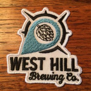 West Hill Brewing Company Embroidered Patch